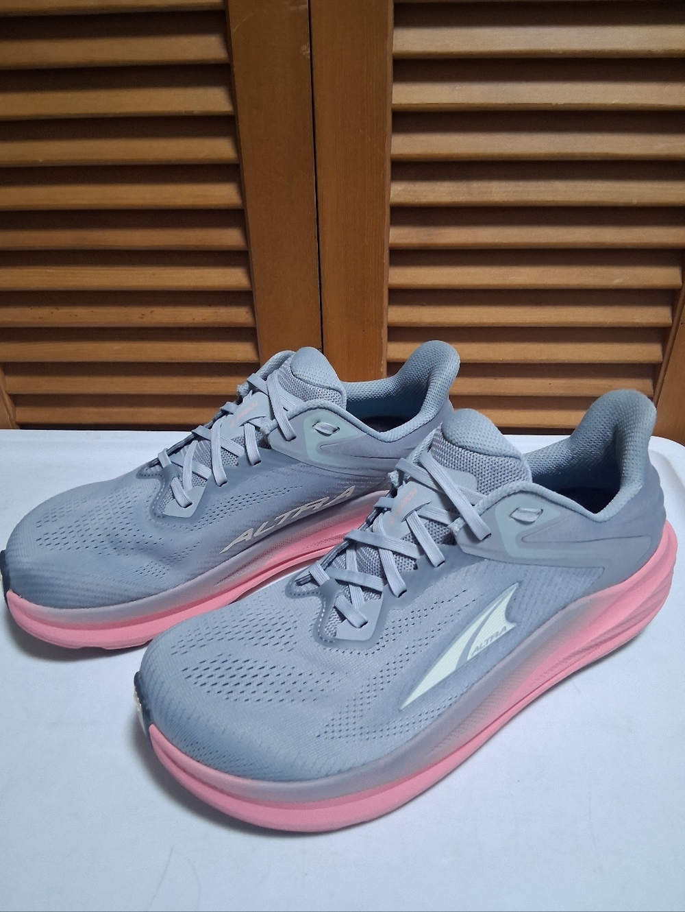 Altra Torin 8 Zero Drop Road Running Gray Pink Shoes Sneakers Women's 11